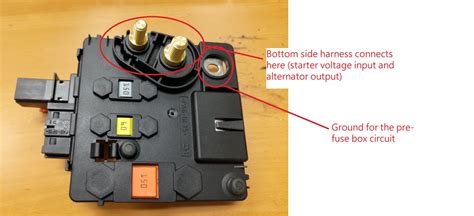 mercedes w220 prefuse junction box